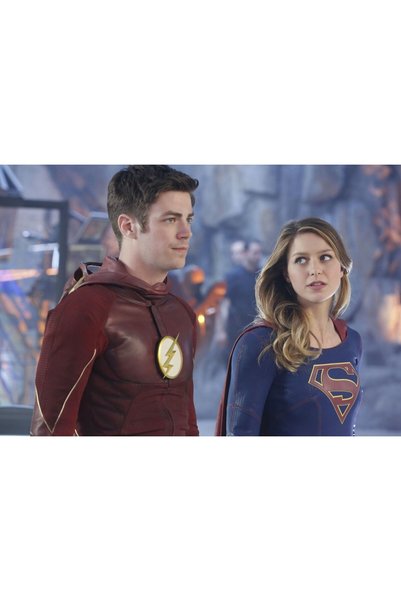 OEM Poster Flash și Supergirl, 61x90 cm, poster23969