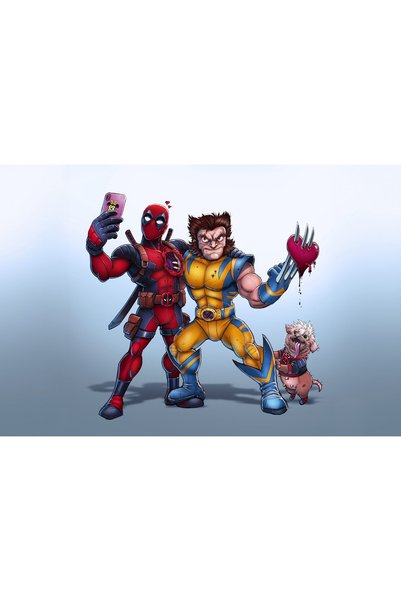 OEM Poster Deadpool și Wolverine Get Over, 61x90 cm, poster24110