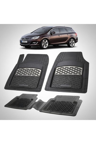 TEAMCAR Съвместими стелки за пода за Opel Astra J (Mk6) Combi/Sports Tourer 2...