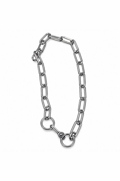 Generic Brand طوق سلسلة سبرينجر فور سيفر للكلاب - 71 سم، وصلة 3 مم، من الفولا...