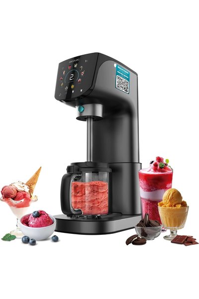 CECOTEC Aparat de făcut înghețată multifuncțional Gelatec 2100, 500 W, 11 pro...