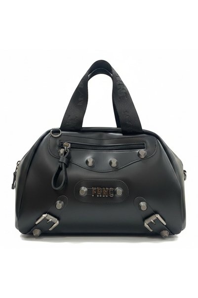 FRNC FRANCESCO Τσάντα Γυναικεία Χειρός-Ώμου ROXIE BOWLING BAG 2367 BLK Μαύρο