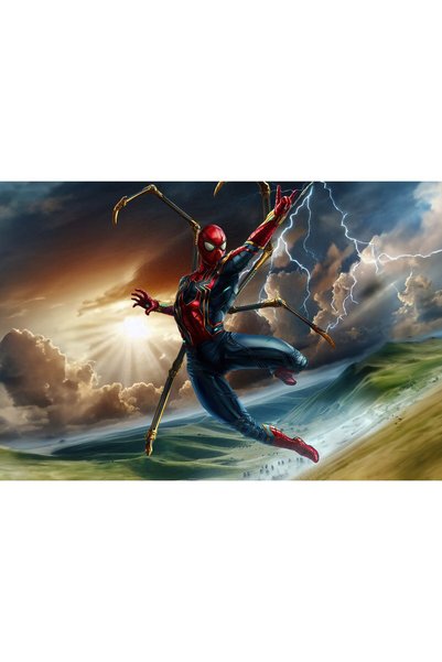 OEM Αφίσα Ασταμάτητος Iron Spider-Man 4k, 61x90 εκ., poster24981