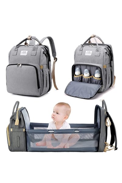 Noonedibs Rucsac pentru înfășat bebeluși, rucsac pentru scutece, rucsac de că...