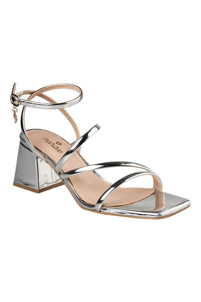 Envie Shoes Mairiboo by Γυναικεία Πέδιλα M03-19971-21 Ασημί MINI ELECTRICITY