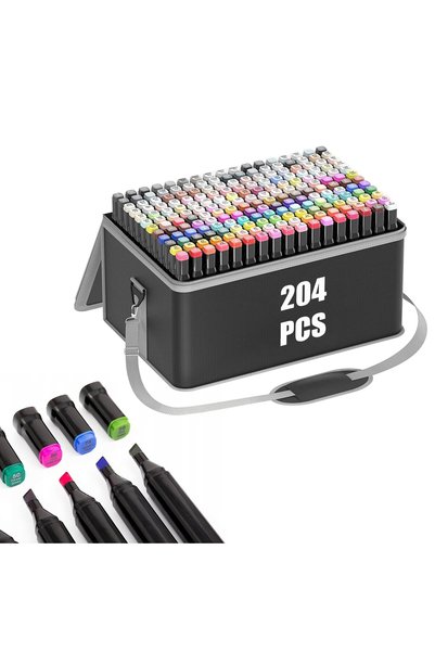 arvada Set de markere pentru desen, ARVADA ® Color Magic 204, Cerneală pe baz...