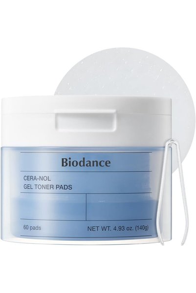 Biodance Discuri tonice cu hidrogel, Cremă hidratantă cu acid hialuronic și c...
