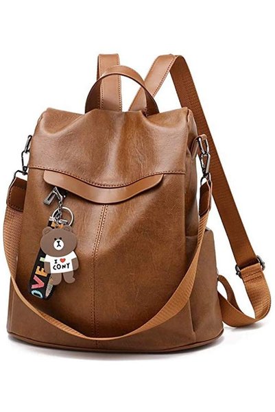 Noonedibs Rucsac de umăr antifurt shepretty pentru femei, ghiozdane școlare m...