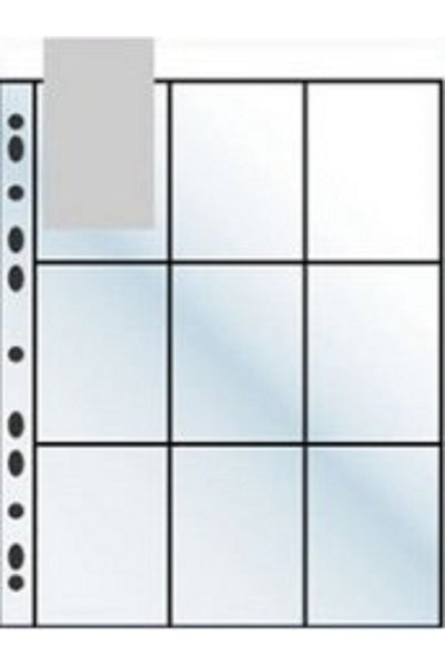 Generic Brand Set 100 folii A4, Cosmic, cu 9 buzunare de 70 x 95 mm