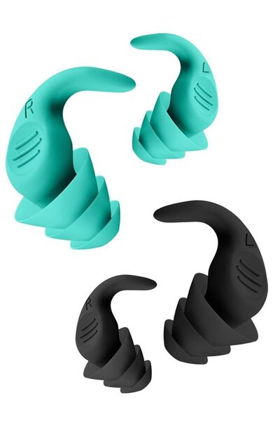 Arabest Soundproof Silicone Earplugs,2 Pairs,40dB Noise Reduction,Reusable an...