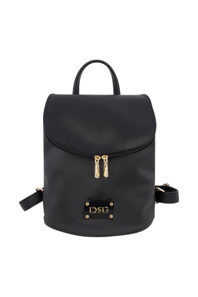De Raggi Γυναικείες Τσάντες Backpack Champagne 26136-1102 Μαύρο