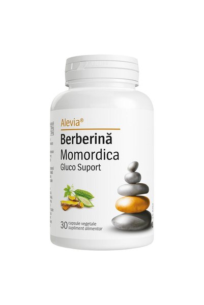 Alevia Berberina Momordica Gluco Suport 30cps vegetale
