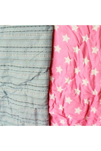 Ecotattva Pink Leaf Print Baby Dohar