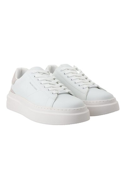 Renato Garini Ανδρικά παπούτσια Sneakers 700-110 Λευκό Πάγος Καστόρι W5700110...