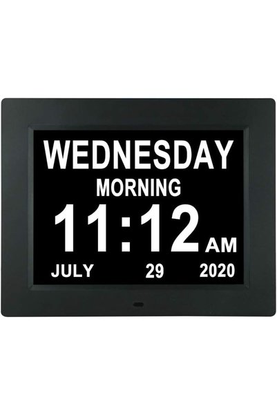 Generic Jaihonda [Remote Control 10 Inch Dementia Clock with Days Dates and T...
