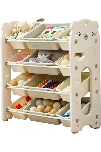 GENERAL Beeonty Kids Toy Storage Organizer, Large Toy Boxes, Toy Storage Boxe...