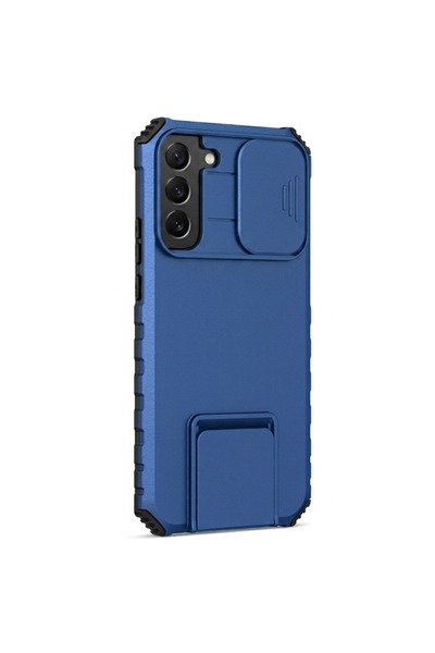 OEM Husă Defender cu Suport pentru Samsung Galaxy S22 Plus, Antișoc, Albastru