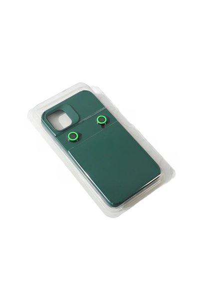 OEM Husă Apple IPhone 14 Pro Liquid Silicone, Protecție Antișoc, Verde