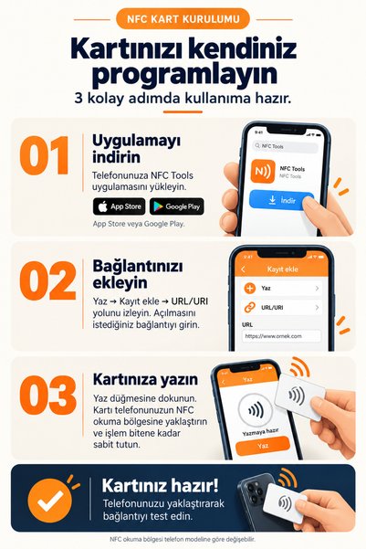 Genel Markalar Nfc İnstagram Anahtarlık
