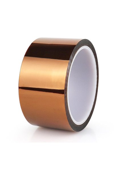 Generic 1 Roll High Temperature Heat Resistant Polyimide Tape 50mm x 33m Subl...