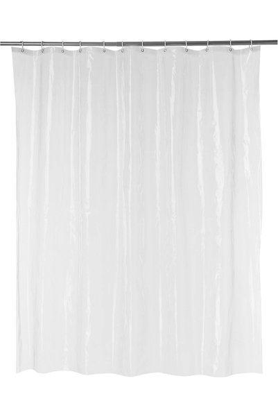 Generic Water-Resistant 8-Gauge PEVA Shower Curtain Liner with Metal Grommets...