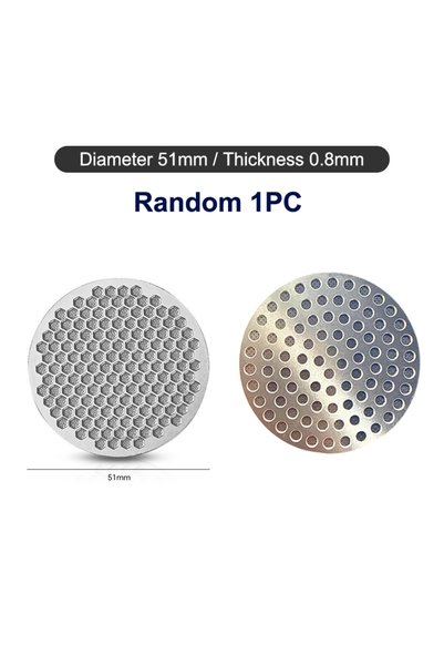 Choice A1 1 Pcs 51mm 53mm 58.5mm 0.8mm Barista Espresso Puck Screen Coffee Fi...