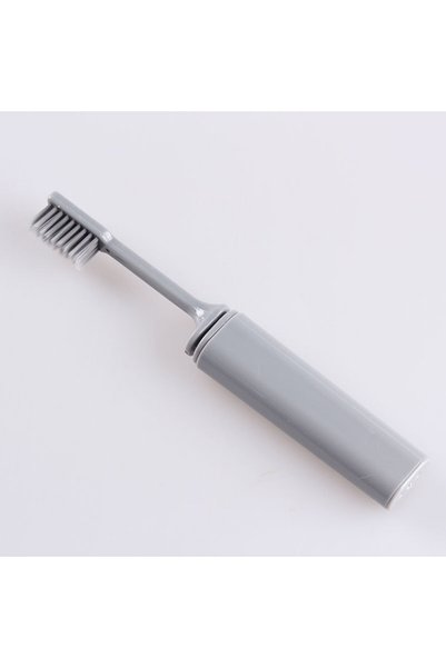 Choice 1pc-grey Portable Folding Toothbrush Bamboo Charcoal Soft Hair Travel ...