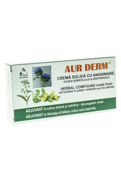 Laur Med Aur Derm Supozitoare Anghinare Laur Med, 1,5g x 10 buc