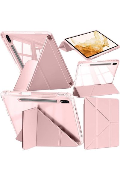 zeeranoon-A Beauty Case for Samsung Galaxy Tab S7 FE/S8 Plus/S7+ 12,4" Black