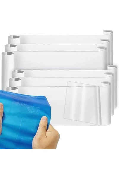 Generic طقم إصلاح حمامات السباحة - 6 قطع من رقع الترميم القابلة للنفخ المصنوع...