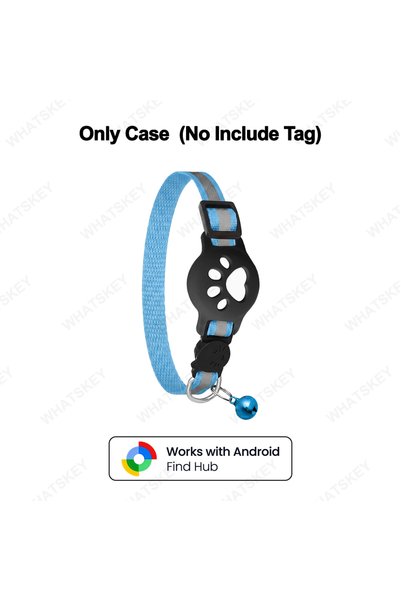 Choice Sky blue collar Adjustable Pet Collar Gps Tracker Google Find My Andro...