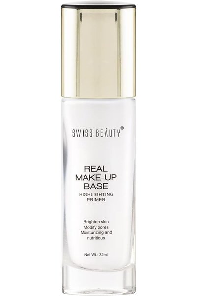 SWISS BEAUTY Real Makeup Base Highlighting Primer - Illuminating Face Primer ...