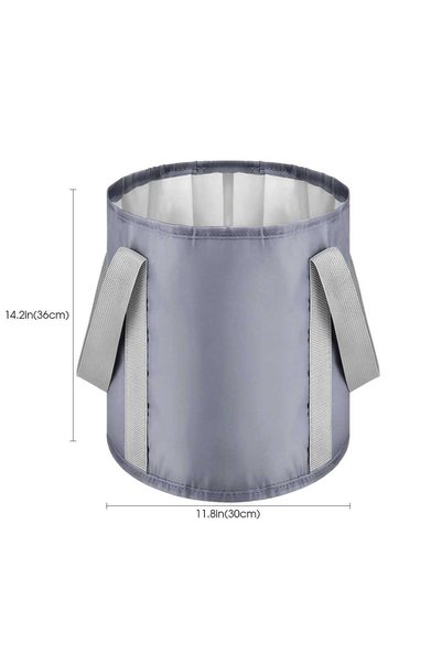 Choice Grey large size Portable Multi-Functional Folding Basin Foot Bath Basi...