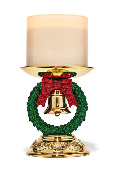 Bath & Body Works Christmas Wreath Pedestal Büyük Mumluk