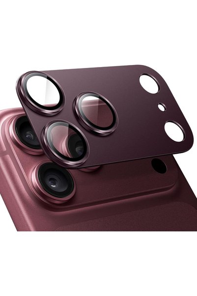 Generic Camera Lens Protector for iPhone 18 Pro, 1-Pack, Dark Cherry