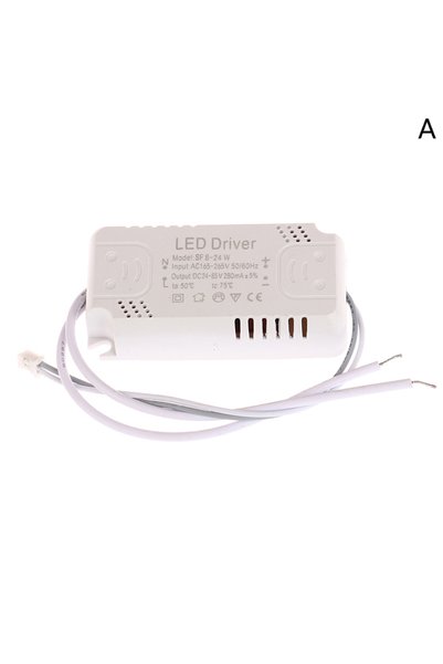 Choice وحدة إمداد طاقة LED بقوة 824 واط، لوحة 300 مللي أمبير، 8-24 واط، 20-36...
