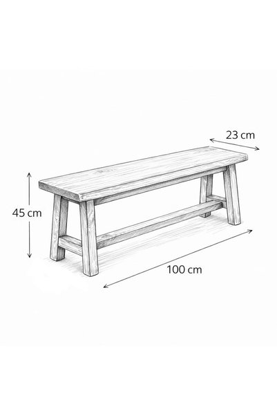 Generic Wooden Bench