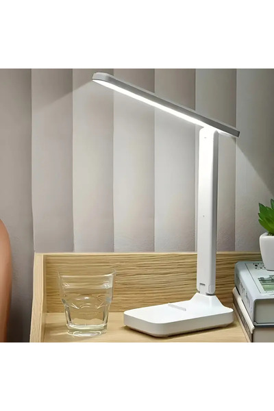 Choice Plug-in WHITE This Dimmable Desk Lamp Features 3-Level Touch Control f...