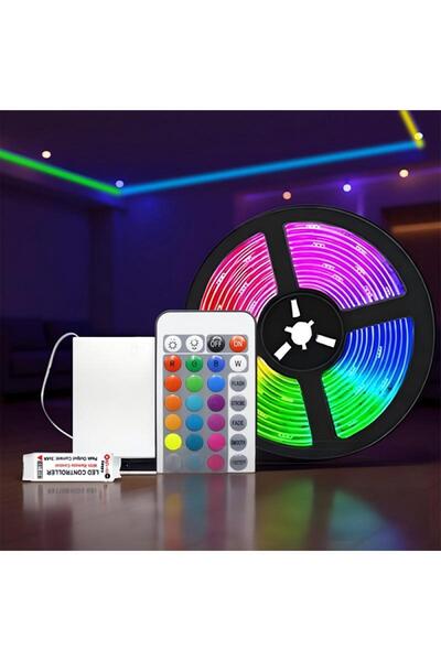 Choice شريط إضاءة LED RGB بطول 1 متر بدون قابس، طراز 5050-Rgb Lqhzmyy، لفة وا...