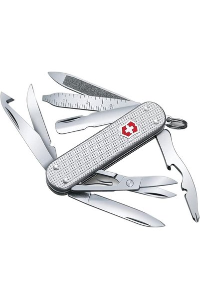 Generic Mini Champ Alox Swiss Army Pocket Knife, Small, Multi Tool, 15 Functi...