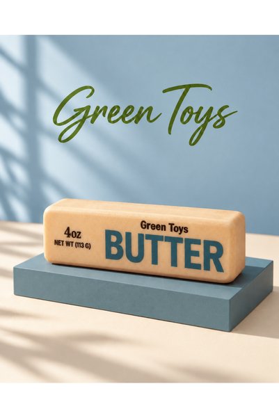 Green Toys Butter Sukuşi Tereyağı Görünümlü Yumuşak Oyuncak