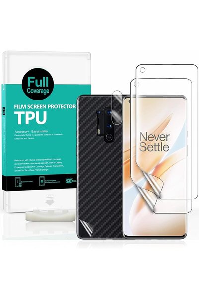 Generic For OnePlus 8 Pro 6.78" Screen Protector 2 Pcs,Flexible TPU Film,With...