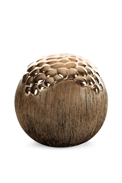 Eurofirany Bila decorativa ceramica, Eurofirany, Nevia 11x10 01, maro deschis...