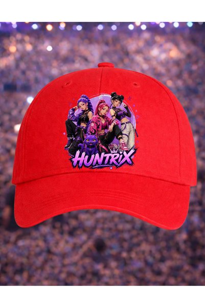 lovver Huntrix Zoey, Mira, Rumi Design Premium Printed 100% Cotton Hat