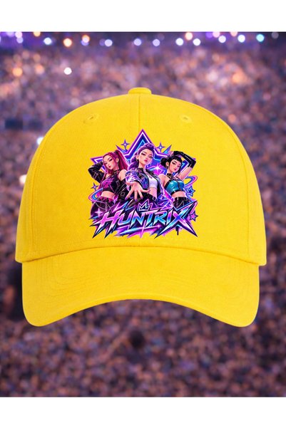lovver Huntrix Zoey, Mira, Rumi Design Premium Printed 100% Cotton Hat
