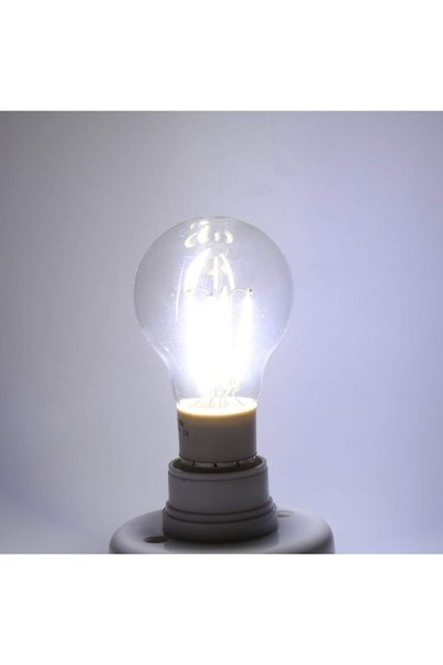 Generic مصباح LED خيطي E27 بقوة 12 فولت و4 واط، إضاءة بيضاء باردة بزاوية 360 ...