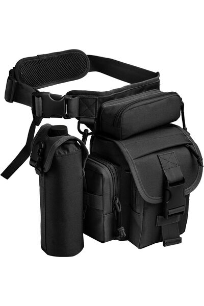 Generic Waterproof Military Tactical Drop Leg Pouch Bag Type B Cross Over Leg...