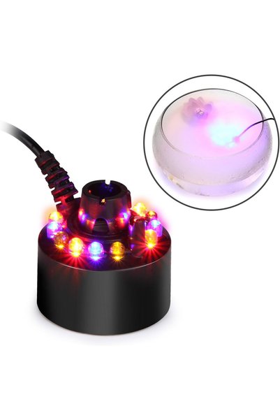 Noonedibs Umidificator de aer HS0005 cu 12 LED-uri pentru fântână cu apă, ato...