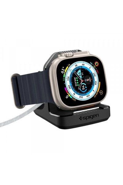 Spigen Suport Rugged Armor pentru Apple Watch Series, Negru AMP05764