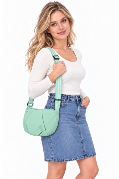 Çınka Bags Stylish Daily Use Mini Crossbody Bag and Shoulder Bag with Shoulde...